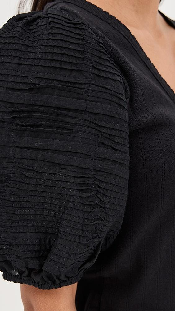 Sea Myra Cotton Combo Short Sleeve Top | Shopbop Product Image