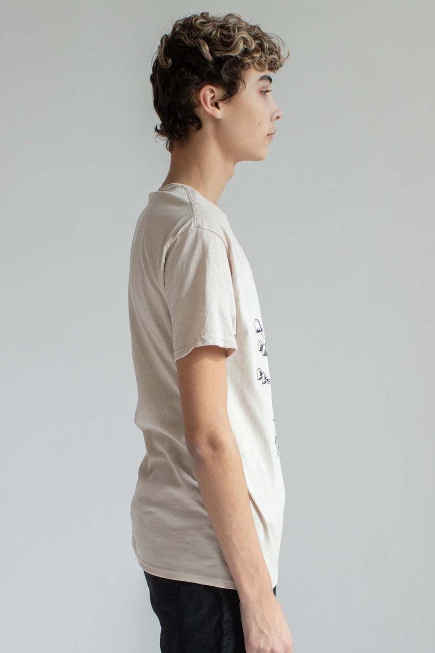 Let's Take A Trip Skull Mushroom T-Shirt Product Image