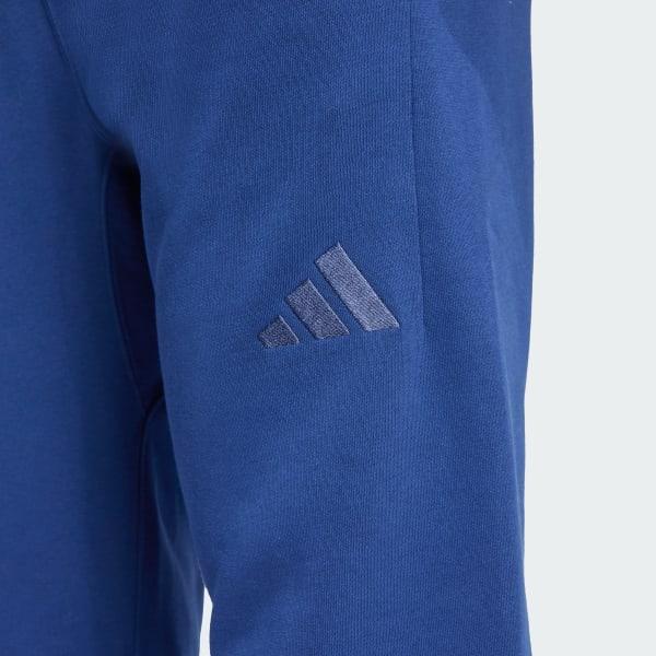 adidas ALL SZN Fleece Regular Tapered Pants Warm Clay L Mens Product Image