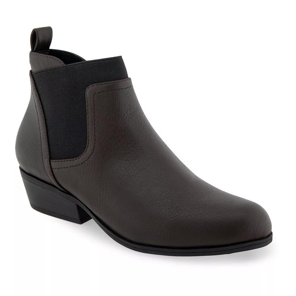 Aerosoles Caddie Women's Ankle Boots, Size: 8 Wide, Java Grainy Product Image