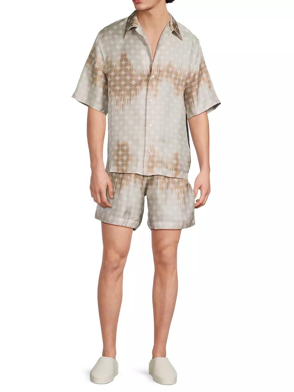 MA Quad Bleached Camp Shirt Product Image