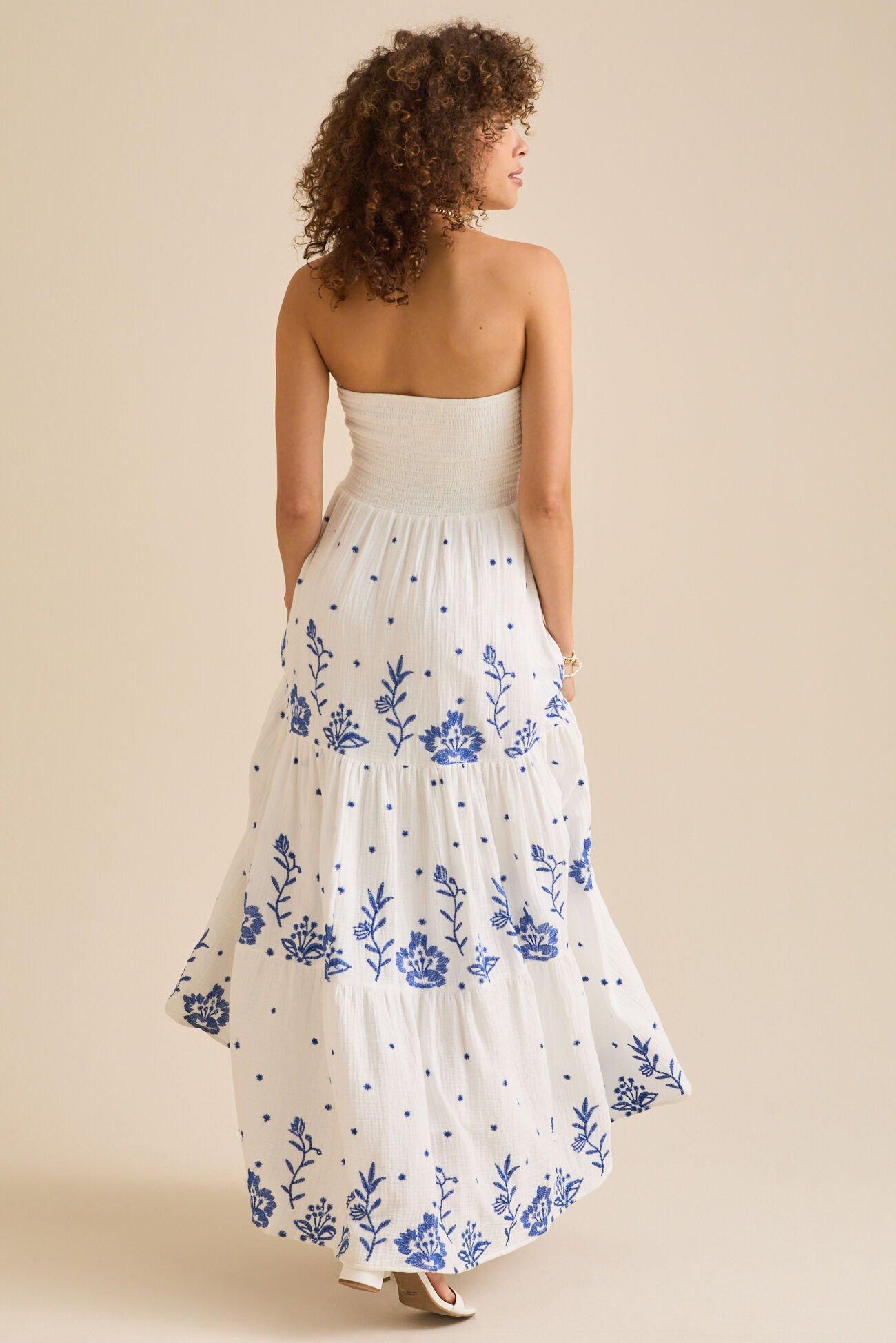 Melanie Strapless Maxi Dress Product Image