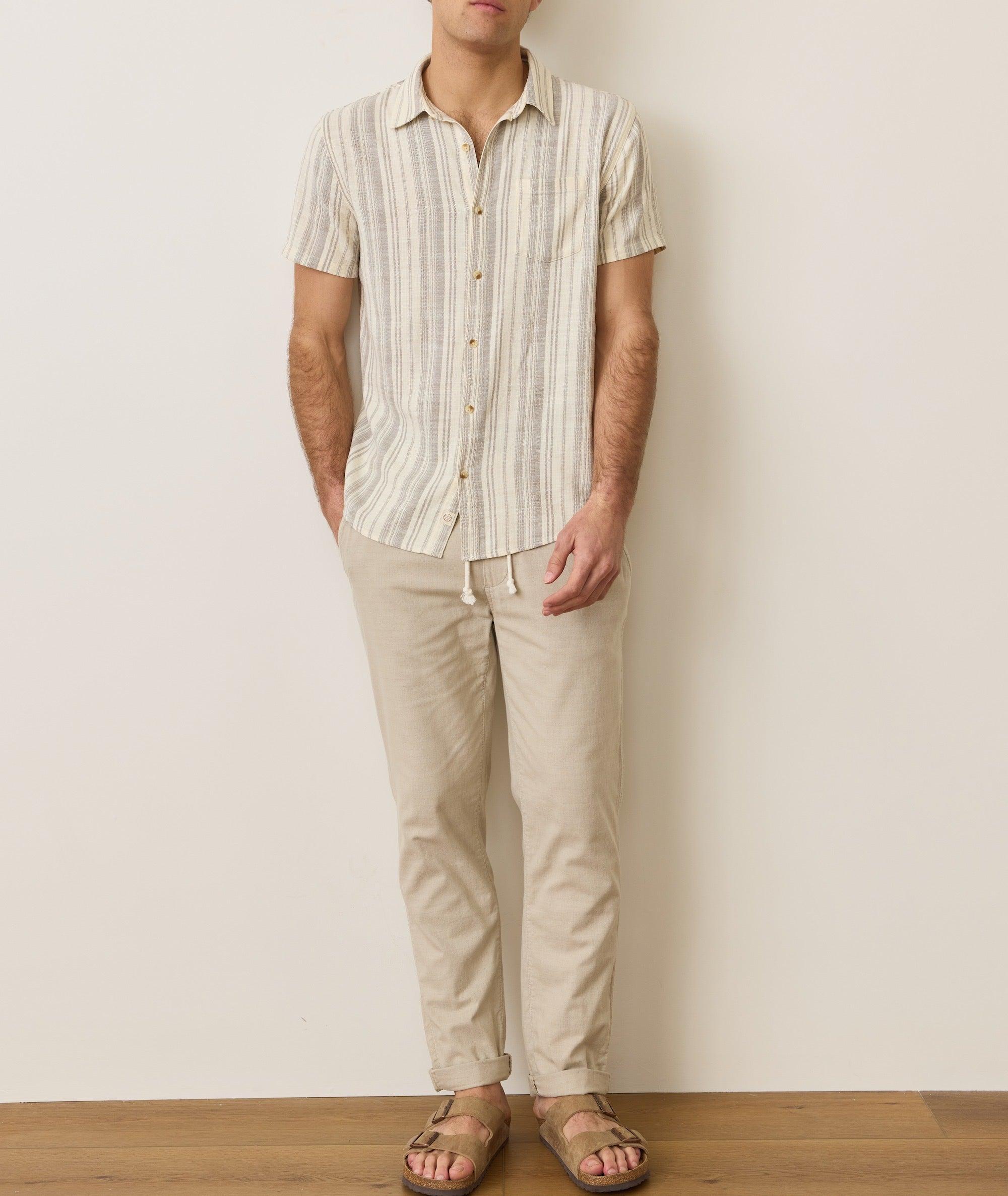 Stretch Selvage Short Sleeve Shirt Product Image