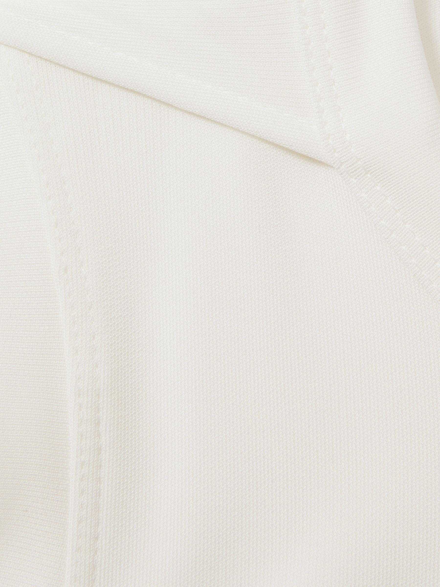 Draped Layered Top in Ivory Product Image