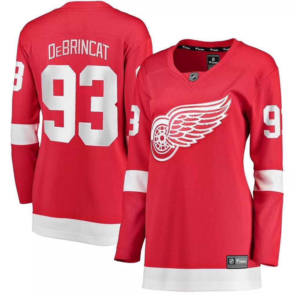 Women's Fanatics Alex DeBrincat Red Detroit Red Wings Home Premier Breakaway Player Jersey, Size: Large Product Image