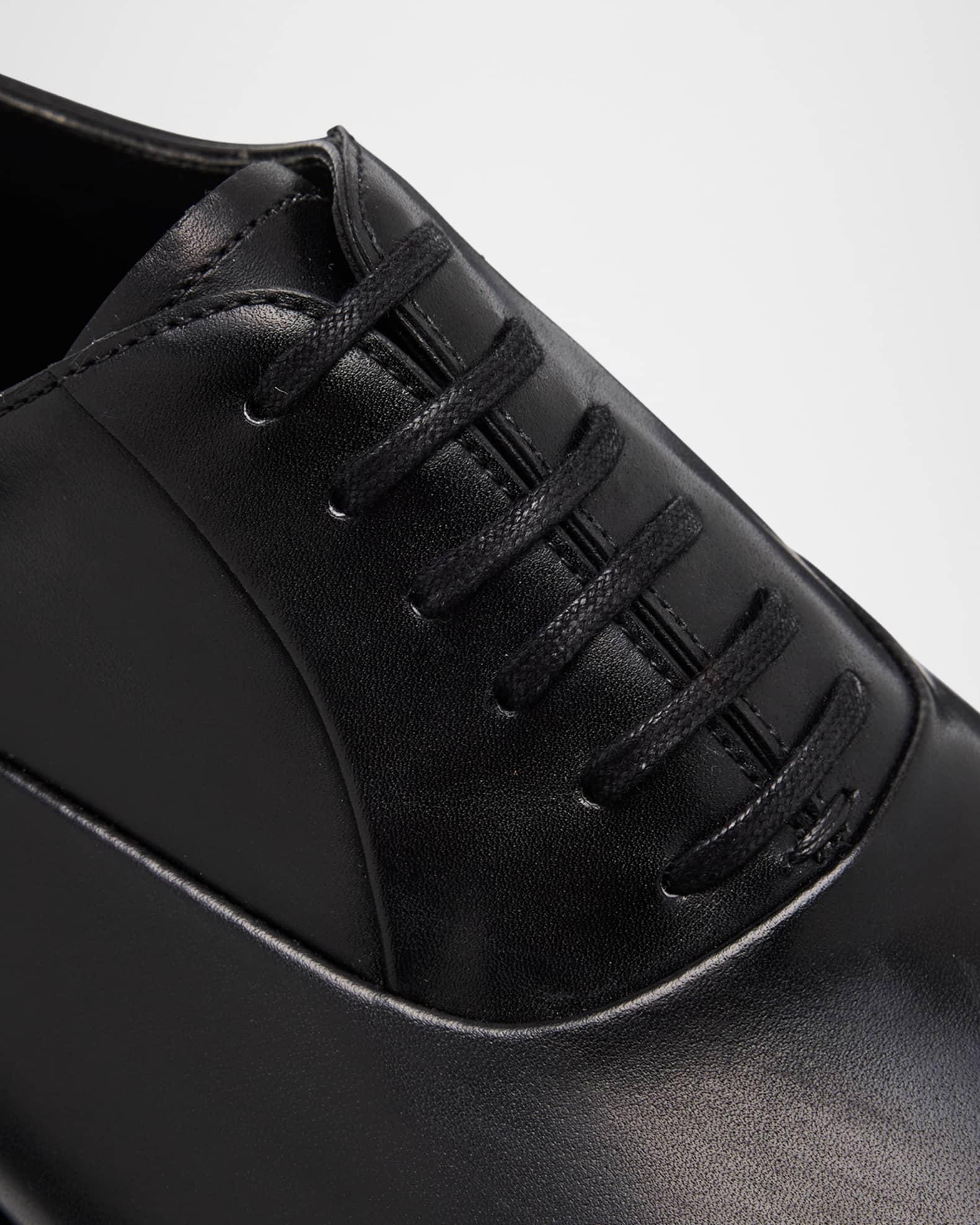 Men's Edgar Leather Oxford Derby Shoes with Shoe Tree Product Image