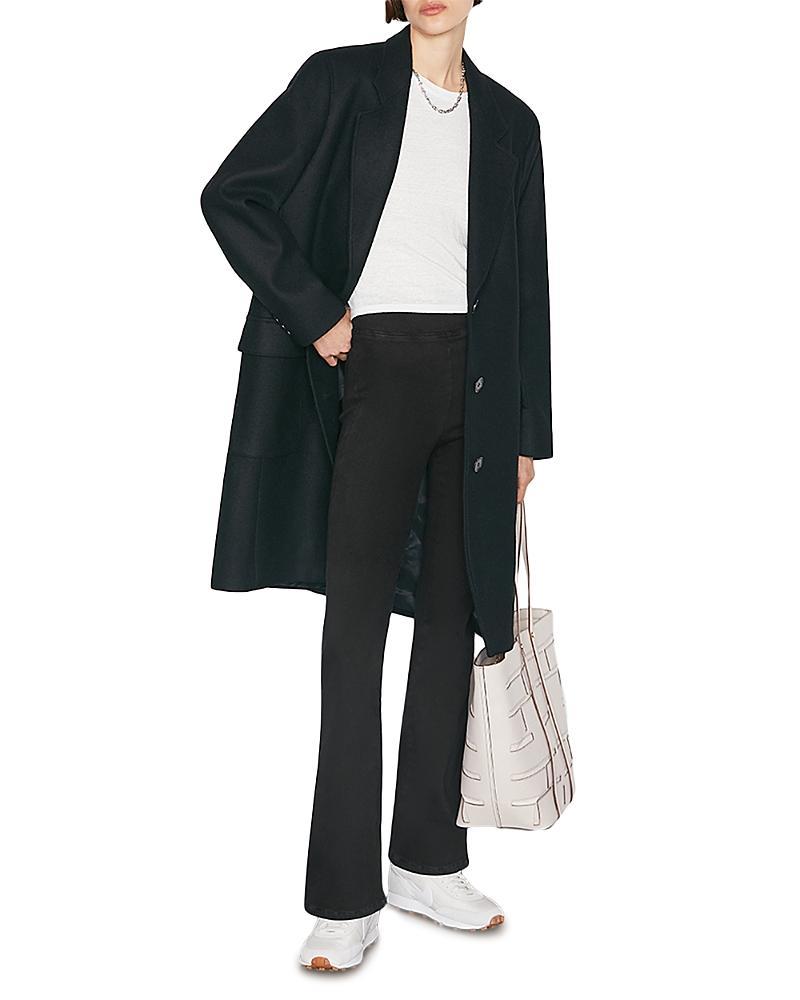 Frame The Jetset High Rise Flare Jeans in Sheen Noir Product Image