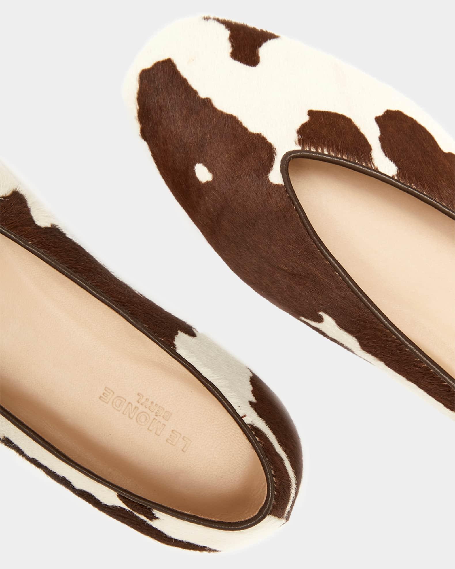 Regency Calf Hair Ballet Flats Product Image