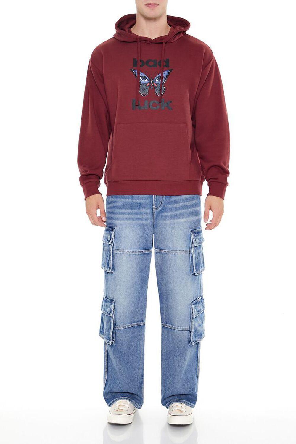 Bad Luck Butterfly Hoodie | Forever 21 Product Image