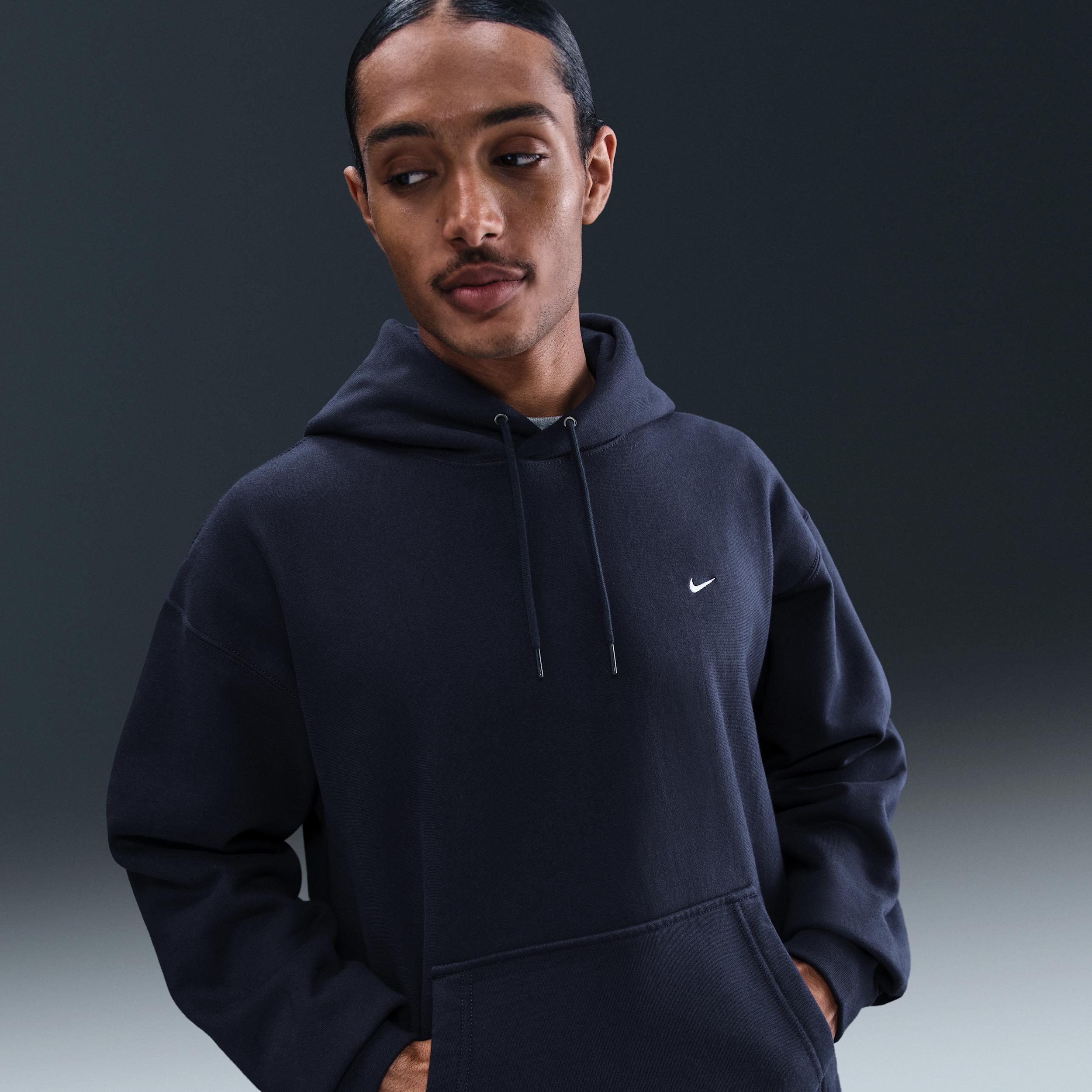 Nike Men's Solo Swoosh Pullover Hoodie Product Image