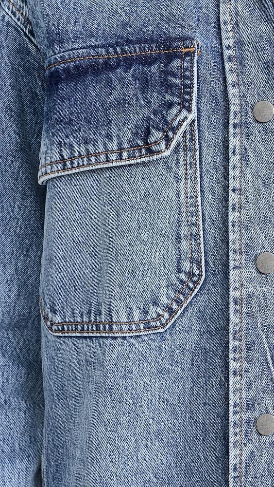 Apiece Apart Pia Oversized Shacket | Shopbop Product Image