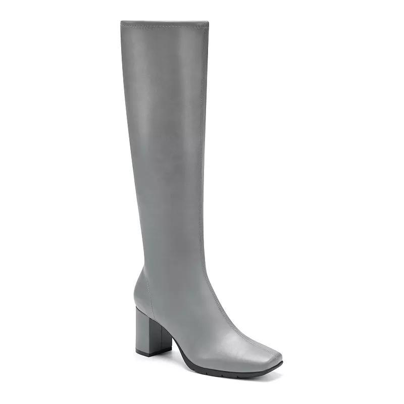 Journee Tru Comfort Foam™ Women's Ameylia Knee High Boots, Size: 5.5 W XWc, Gray Product Image
