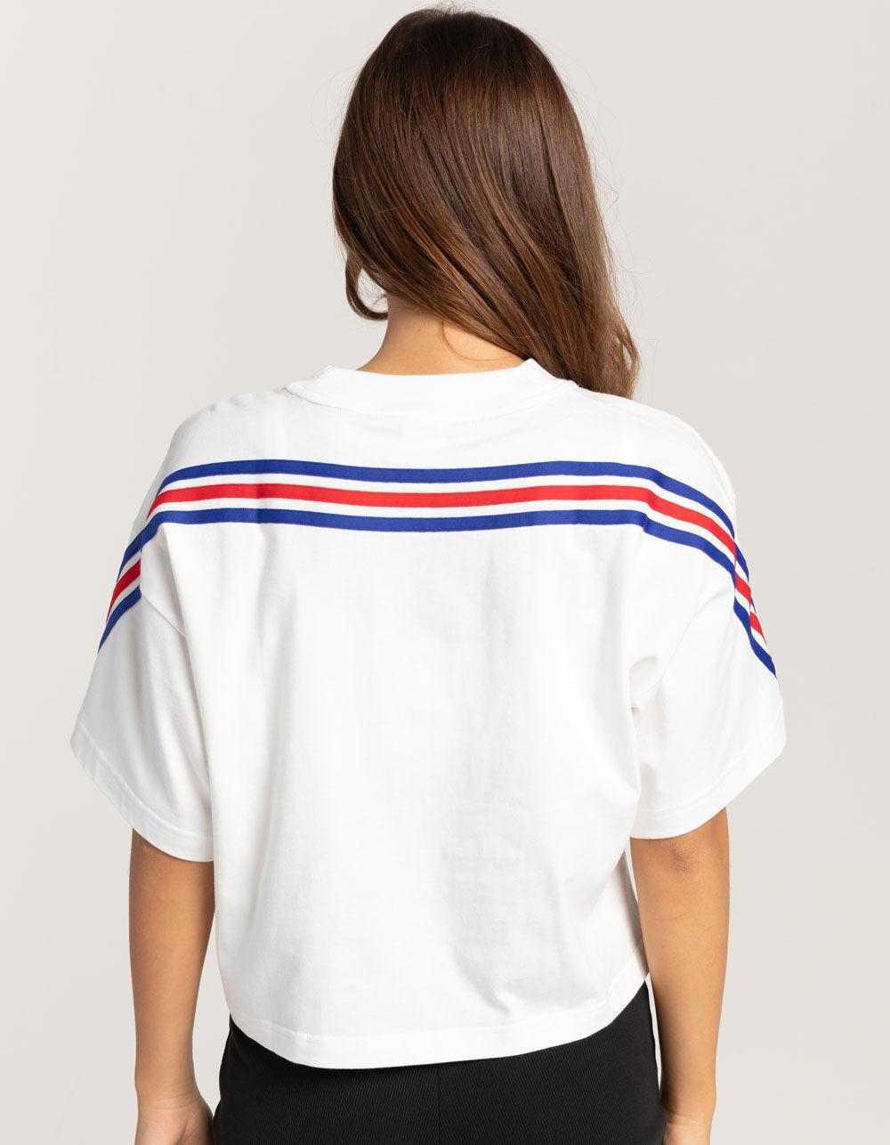 ADIDAS Future Icon 3-Stripes Womens Tee - WHITE Product Image