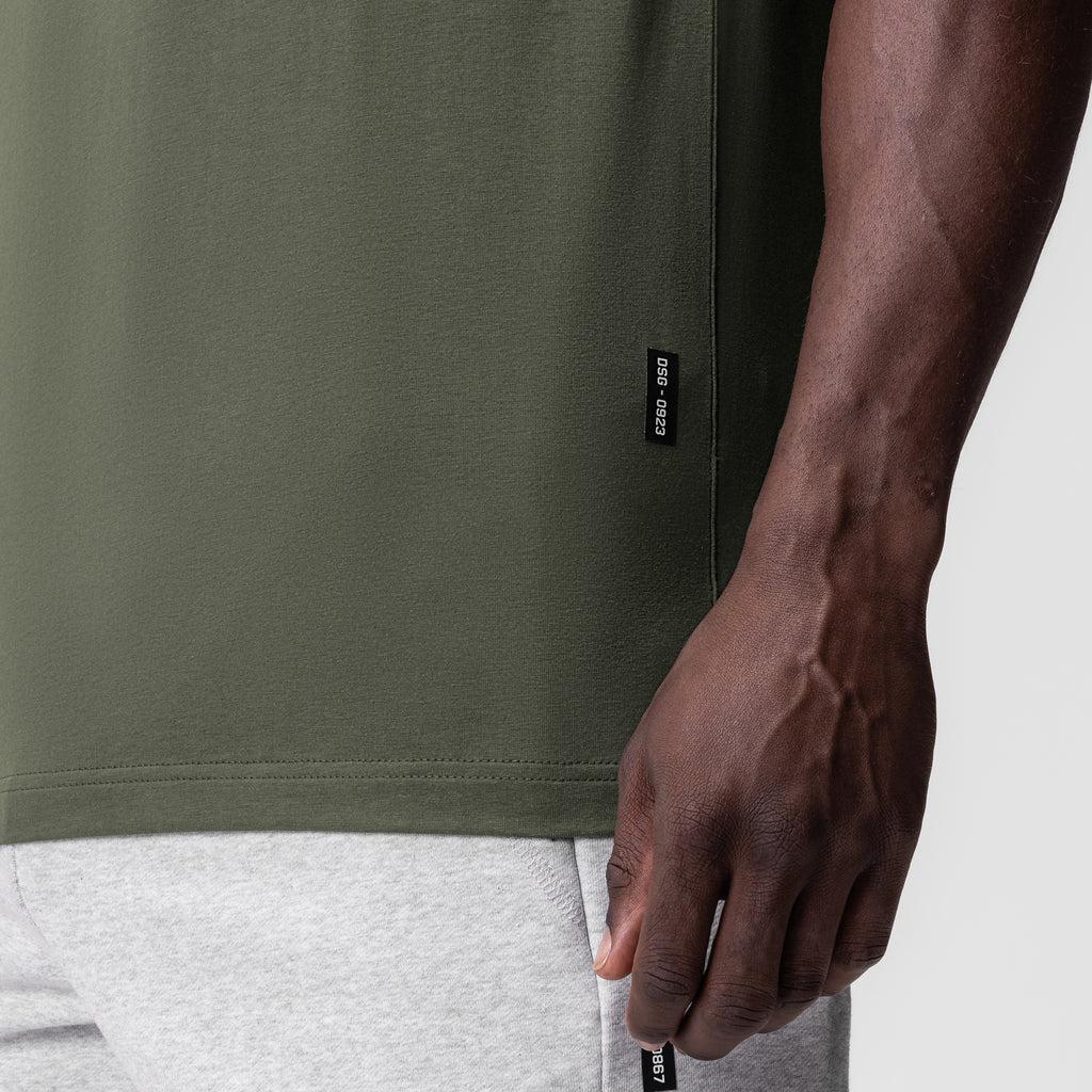 0923. Supima® Essential Tee - Olive Product Image