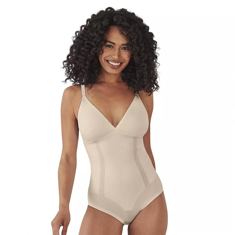 Bali Ultimate Smoothing Firm Control Shapewear Bodysuit S105, Women's, Size: XXL, Black Product Image