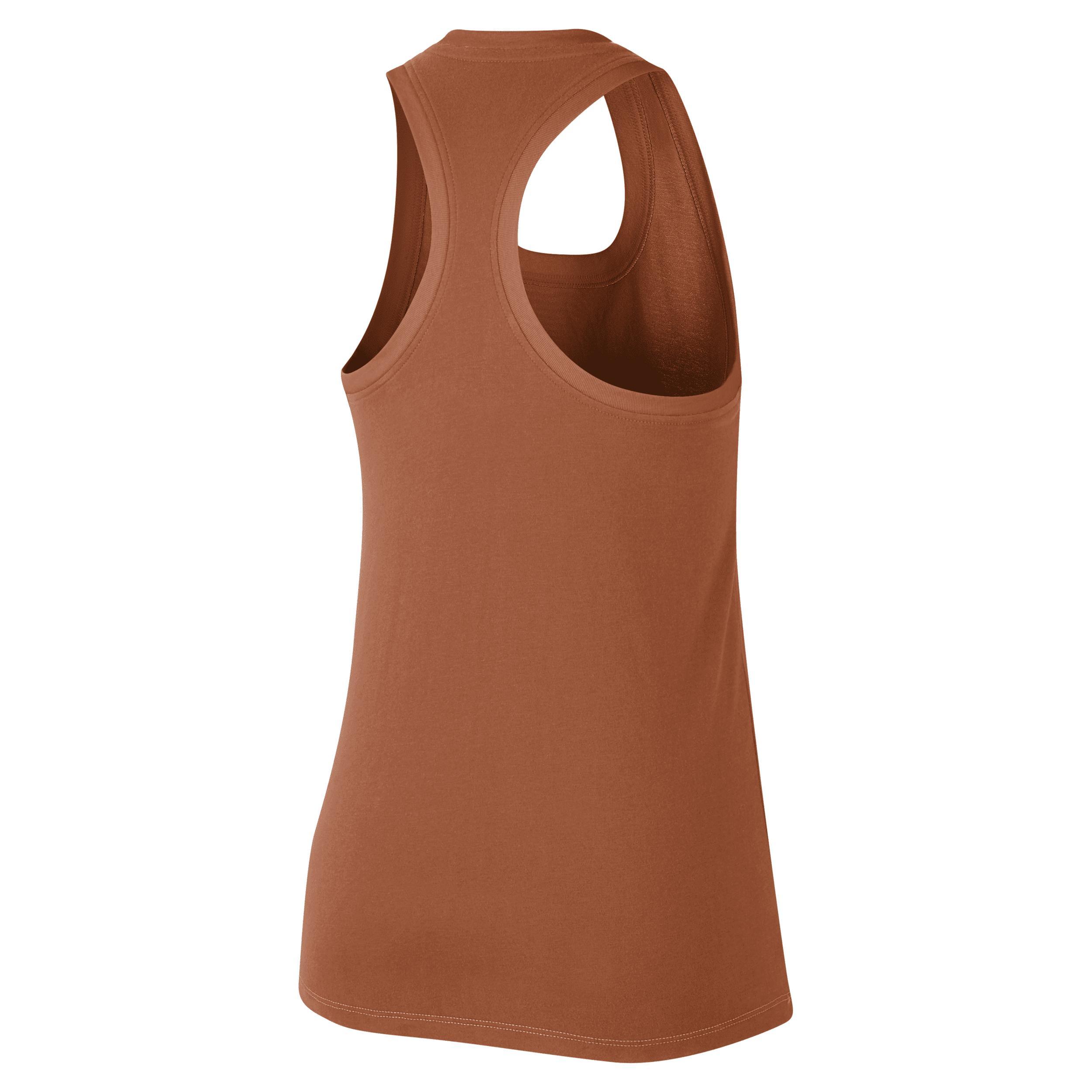 Women's Nike Royal Duke Blue Devils Modern Circle Racerback Tank Top, Size: XL Product Image
