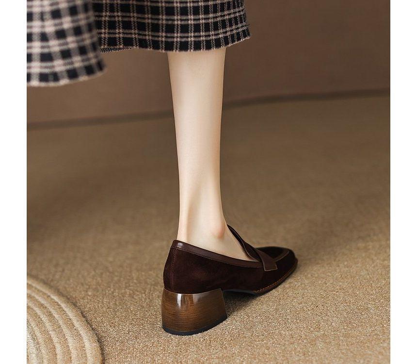 Faux Suede Loafers Product Image