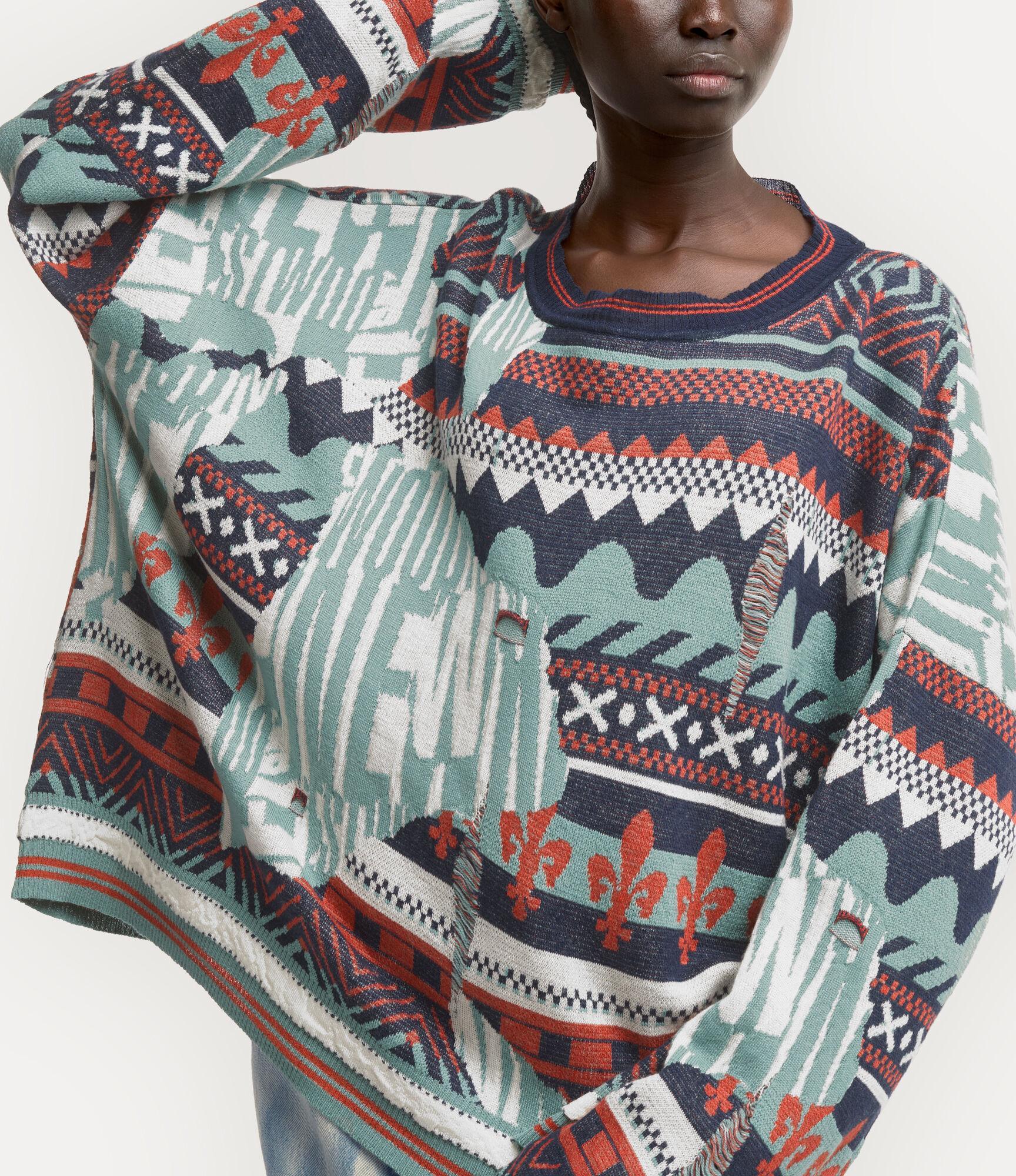 Broken Fair Isle Jumper Product Image