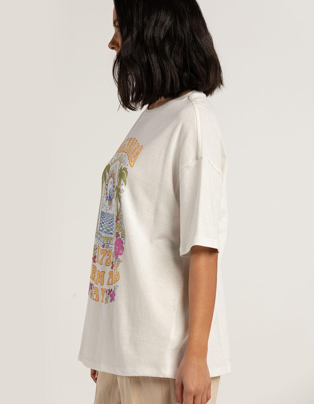 BILLABONG Dream All Day Womens Tee - WHITE Product Image