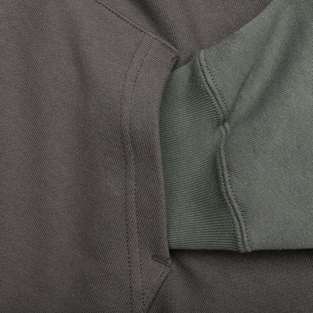 Shark Full Zip Hoodie #2 - Olive Drab Male Product Image