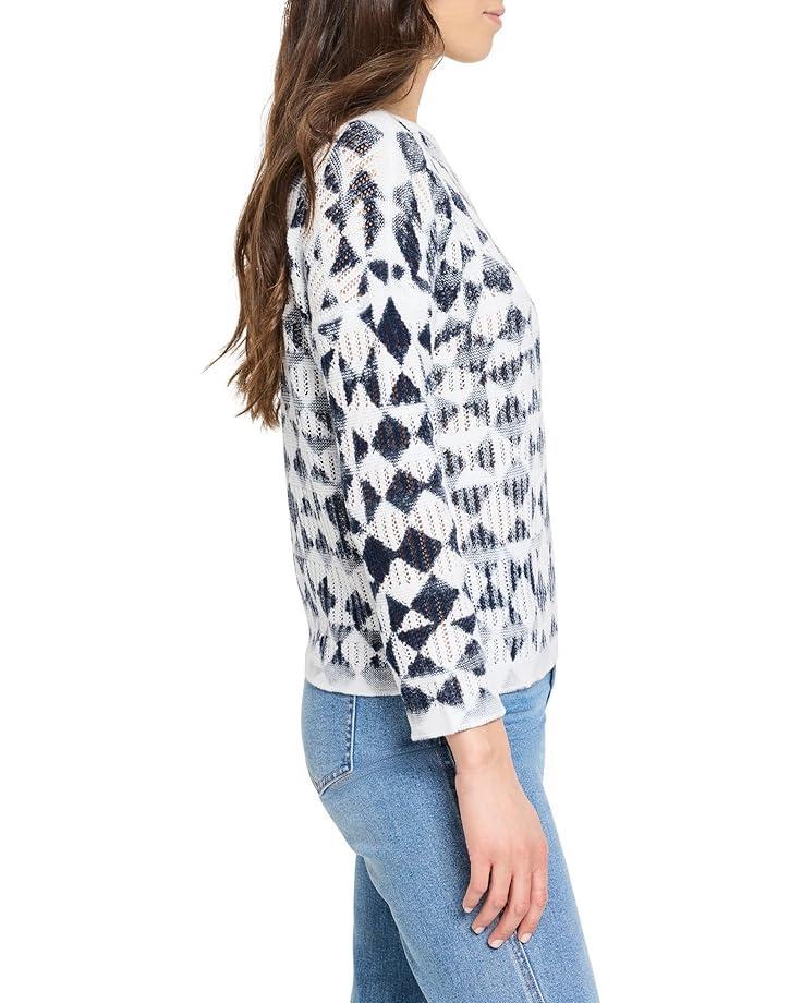Women's NIC+ZOE Textured Diamond Sweater Product Image