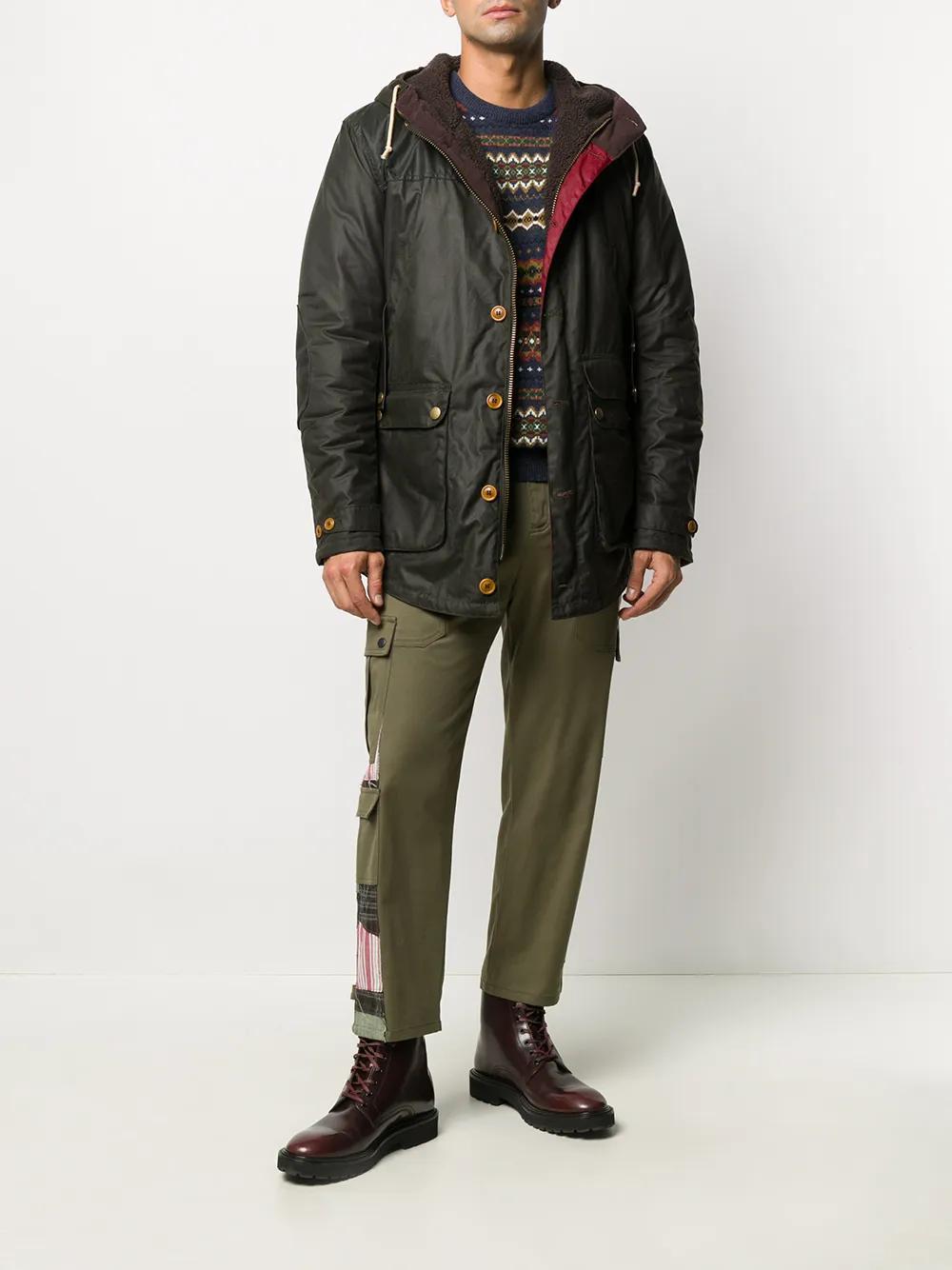 Game waxed parka jacket Product Image