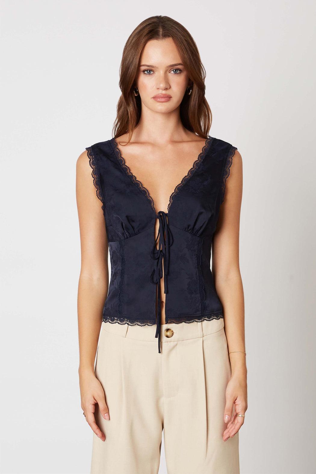 Mala Tie Front Tank Product Image