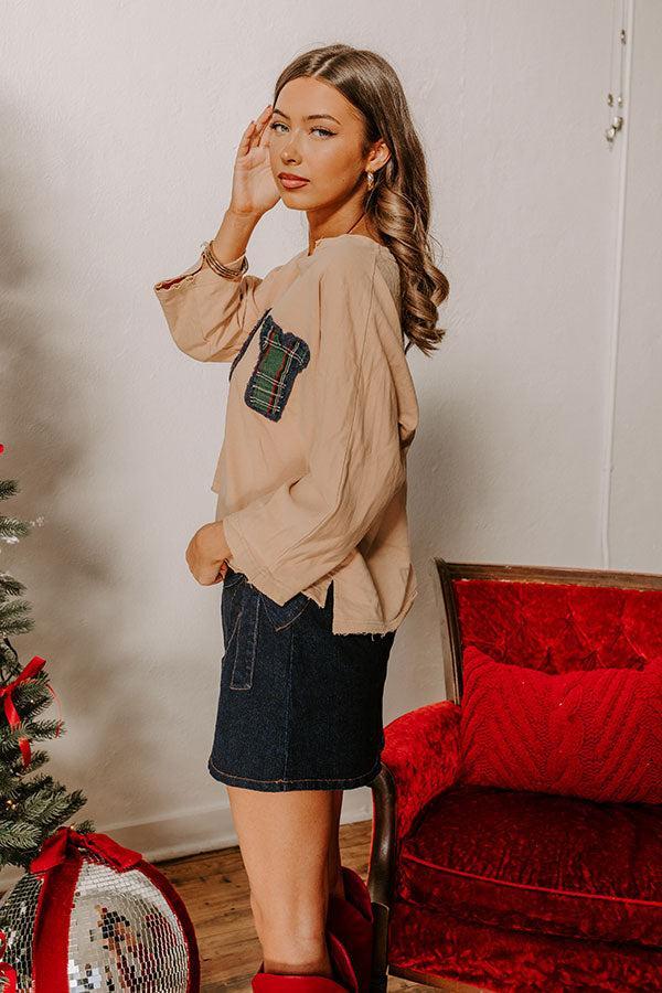 Joy Patch Vintage Tee Product Image