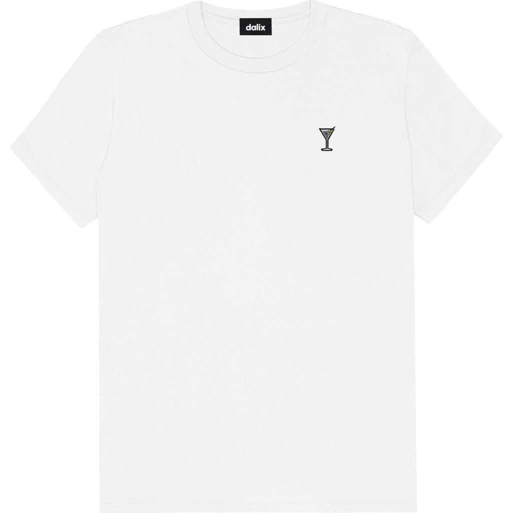 Dalix Womens Martini Lightweight Relaxed Jersey Tee in White at Nordstrom, Size Medium Product Image