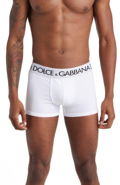 Mens Cotton Waistband-Logo Boxer Briefs Product Image