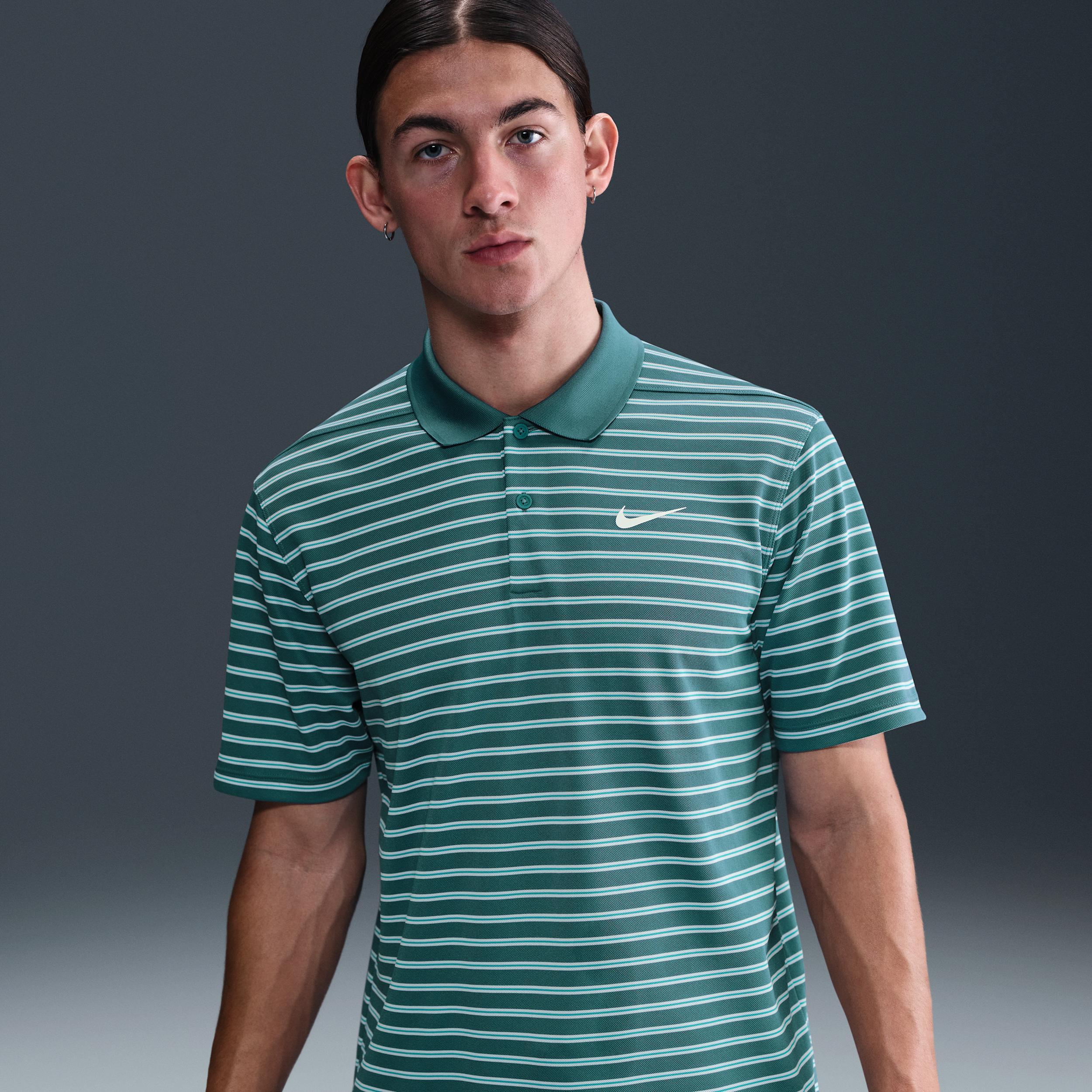 Nike Men's Dri-FIT Victory Striped Golf Polo Product Image