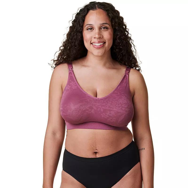 Bravado! Designs Women's Body Silk Seamless Nursing Bra - Cameo S: Recycled Nylon, Wireless, Padded, Adjustable Closure Product Image
