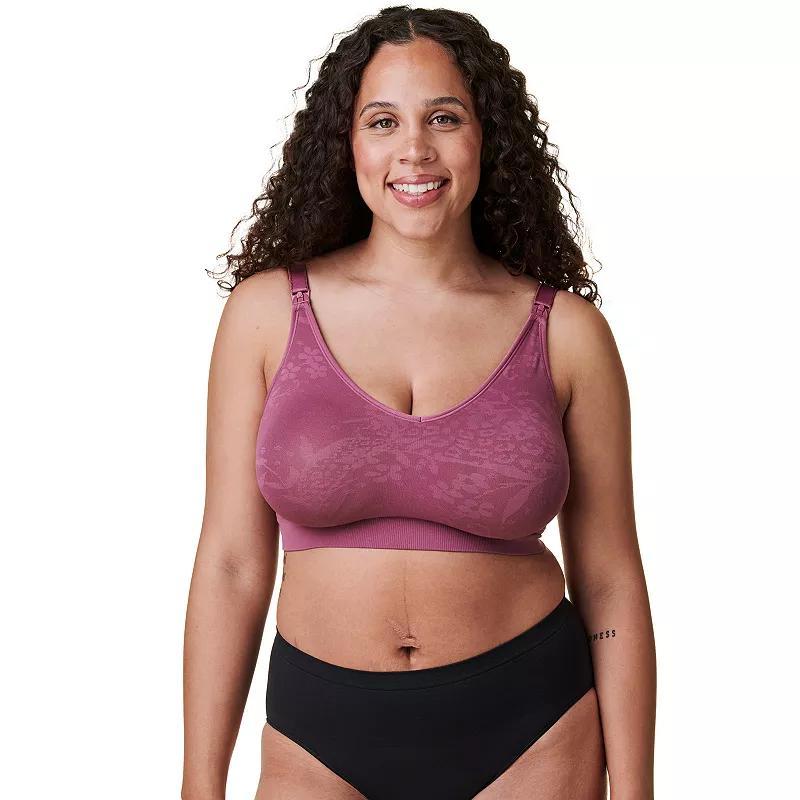 Bravado! Designs Women's Body Silk Seamless Nursing Bra - Cameo S: Recycled Nylon, Wireless, Padded, Adjustable Closure Product Image