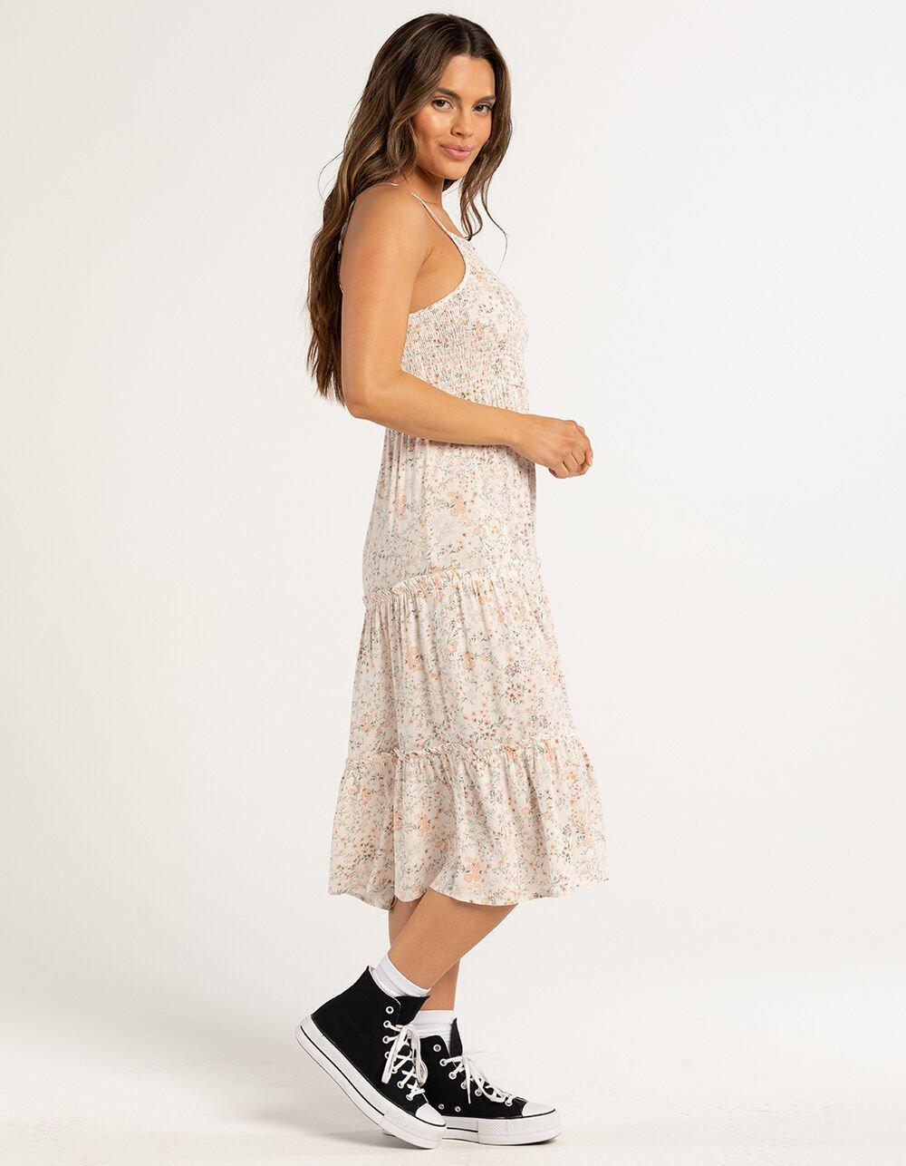 RSQ Womens Smock Midi Dress - SAGE Product Image