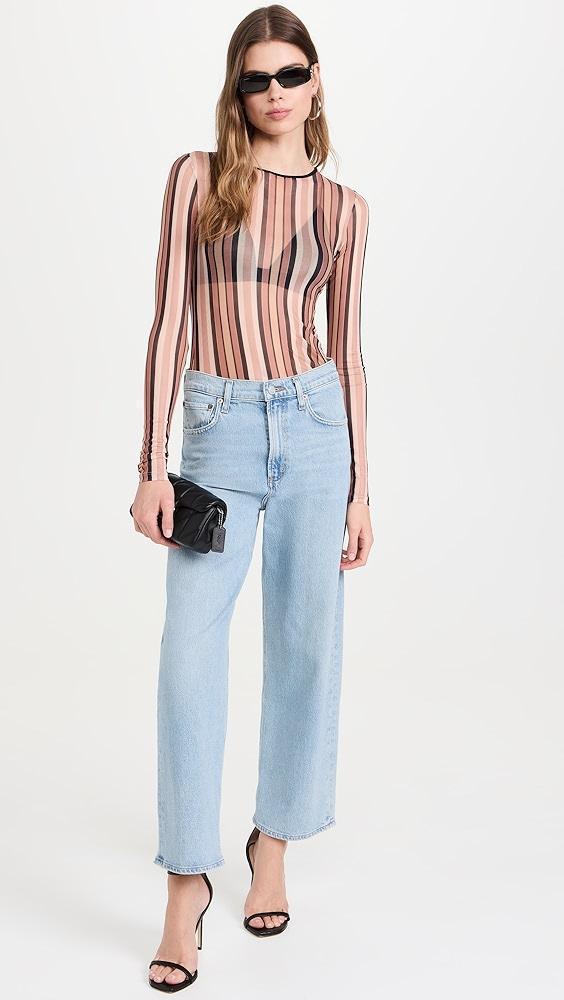 Miaou Long Sleeve Tee | Shopbop Product Image