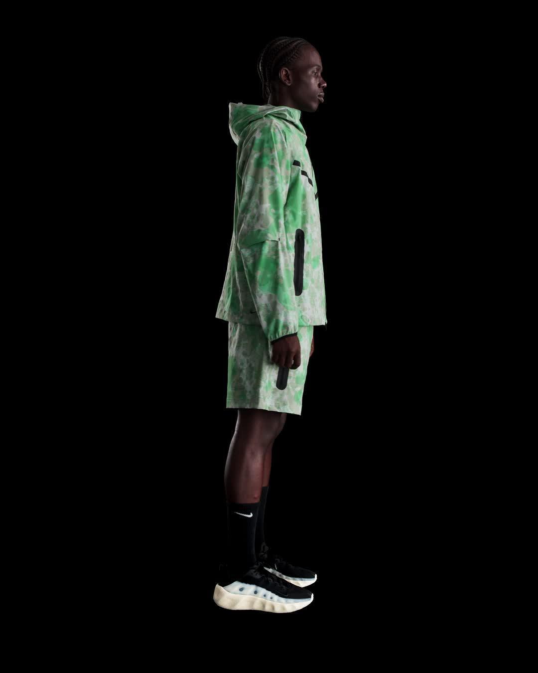Nike Tech Men's Dri-FIT Woven Camo Windrunner Jacket Product Image