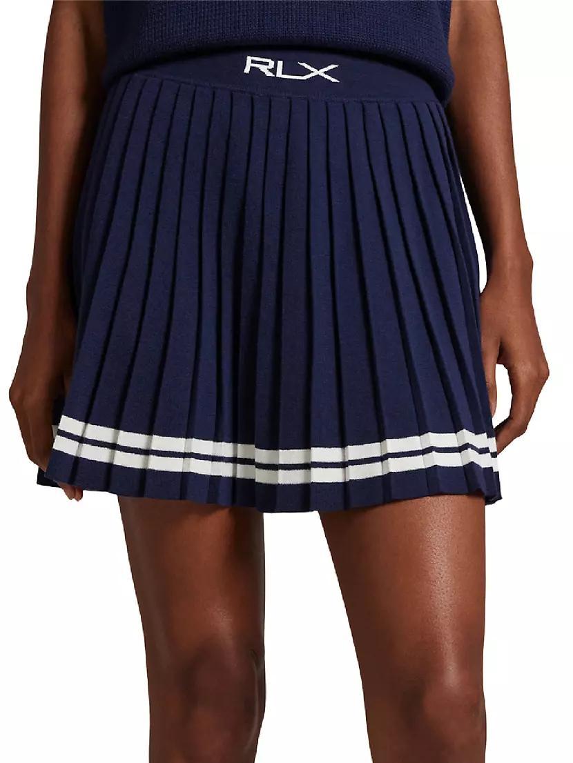 Womens Sweater Cotton-Blend Skort Product Image