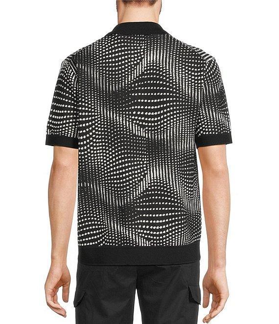 Murano Interdimensional Collection Jacquard Short Sleeve Woven Camp Shirt Product Image