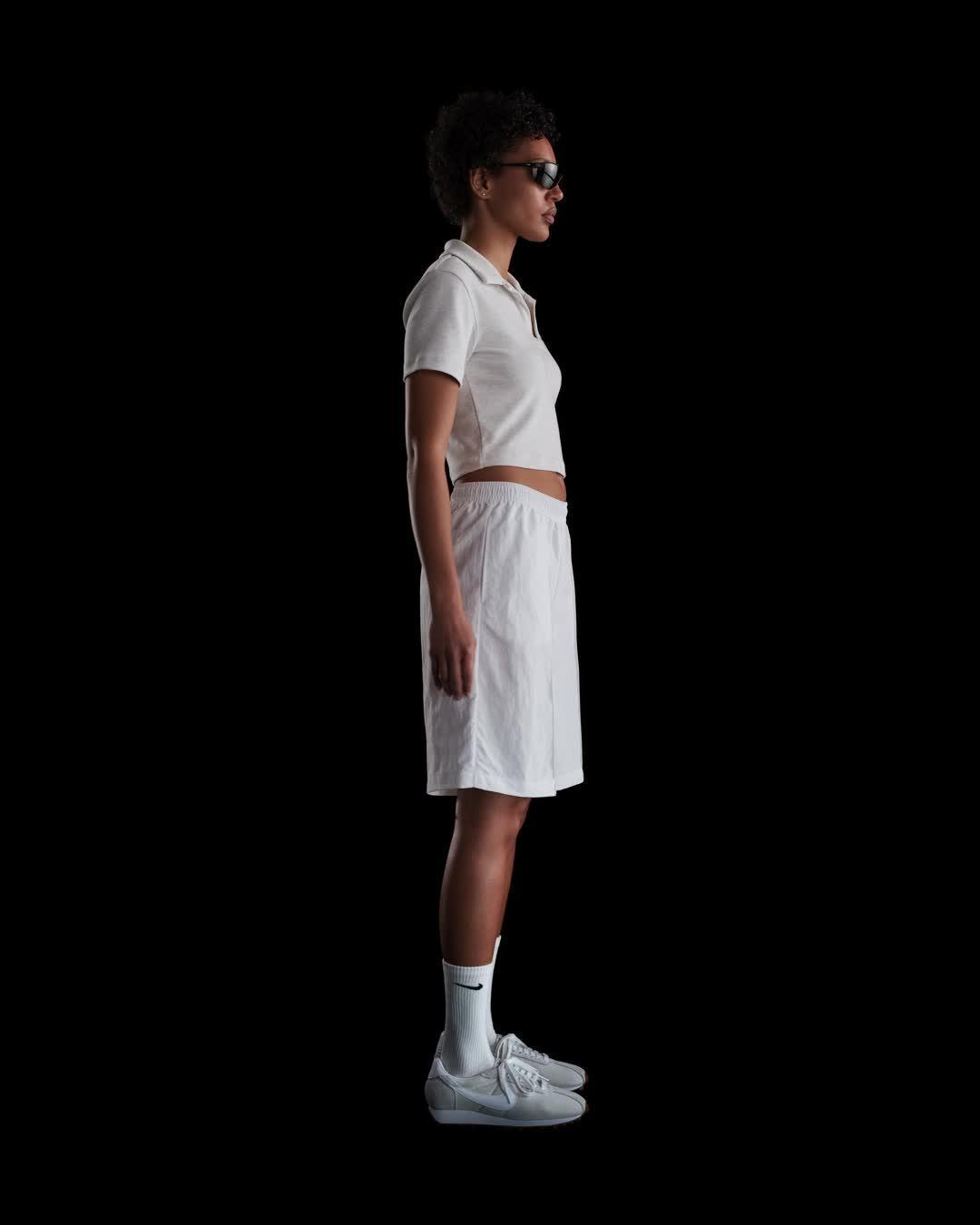 Nike Sportswear Essential Women's Short-Sleeve Polo Top Product Image