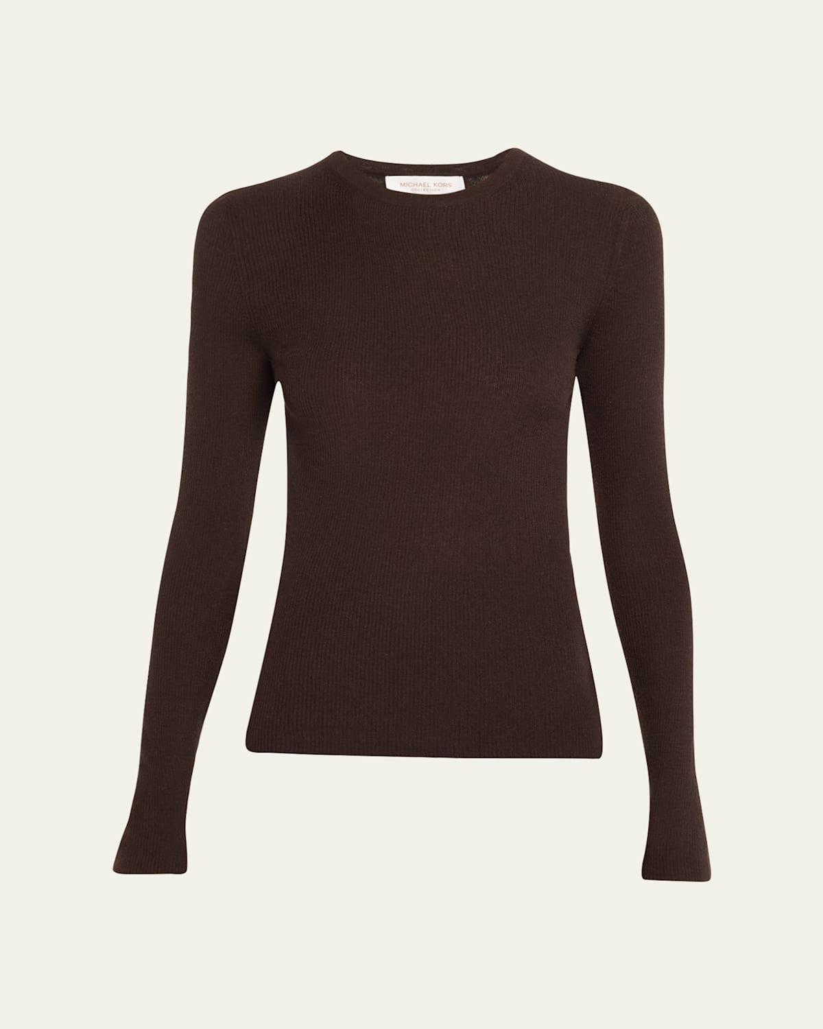 Michael Kors Collection Cashmere Hutton Rib Top Product Image