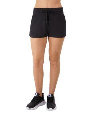 Womens Champion Soft Touch Shorts, C Logo, 2.5 Black 2XL Product Image