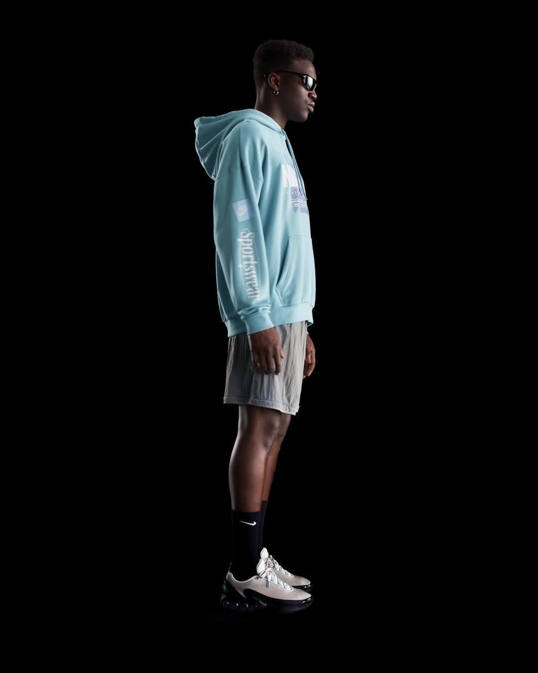 Nike Men's Club Oversized French Terry Pullover Hoodie Product Image