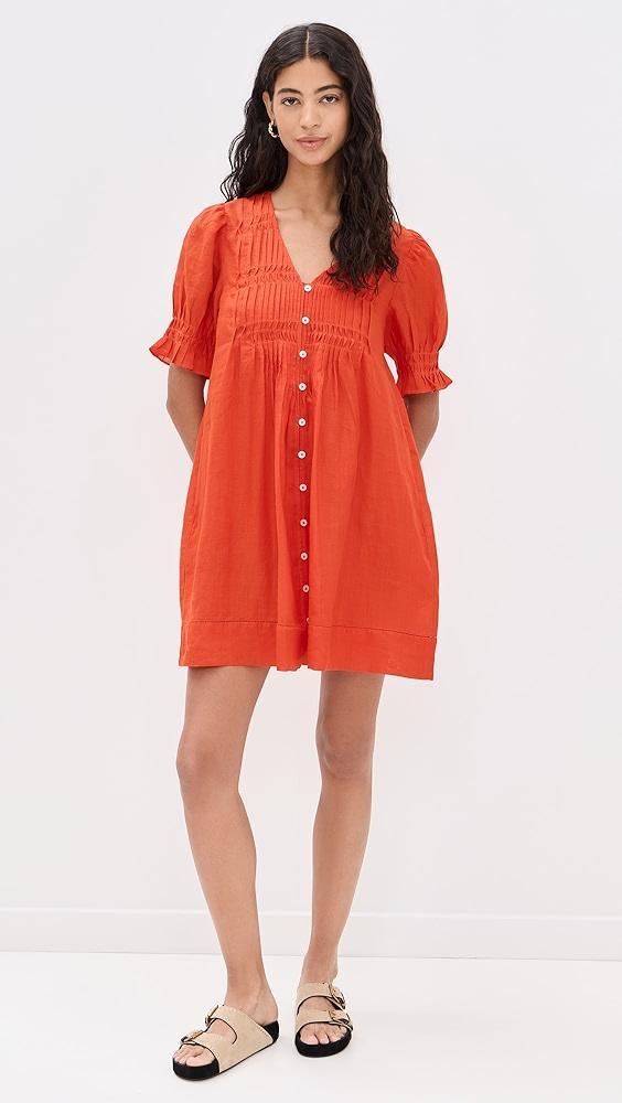 Sea Zora Solid Button Down Dress | Shopbop Product Image