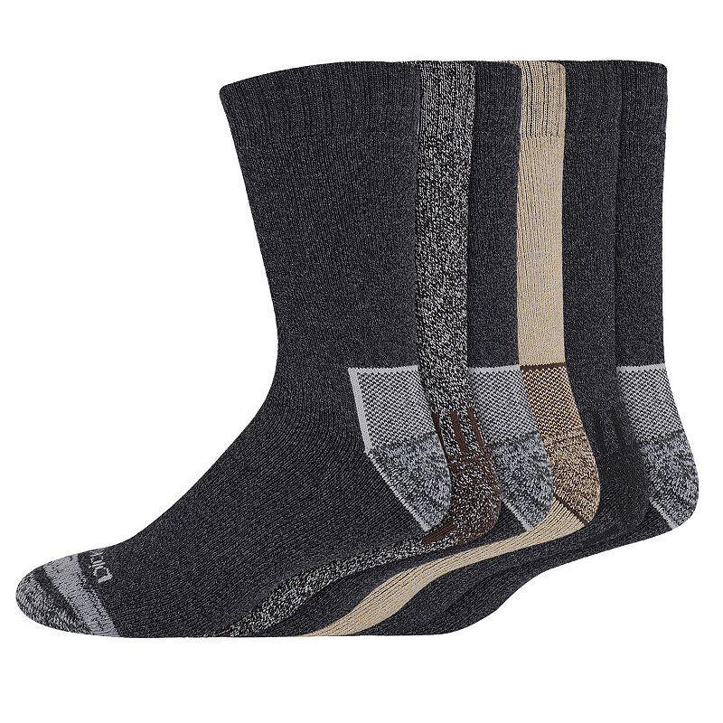 Men's Dickies 6-pack Outdoor Moisture-Control Crew Socks, Size: 6-12, Greynavy Marl Product Image