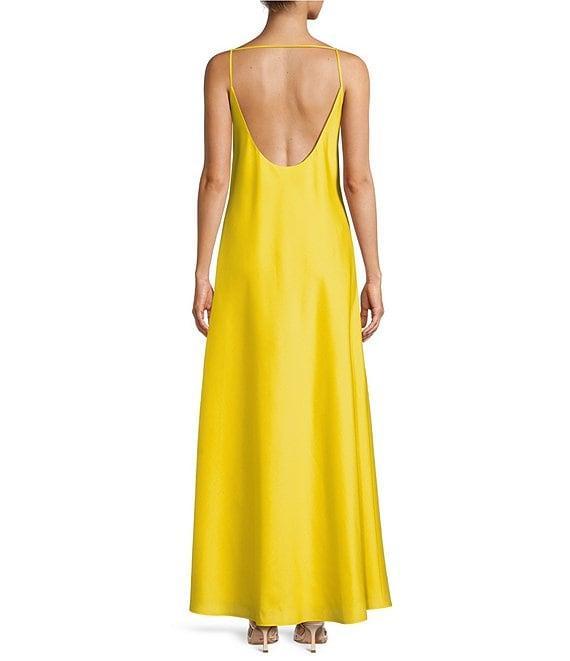 Antonio Melani x Style by Simkins Natalie Drapey Cutout Square Neck Sleeveless Maxi Dress Product Image