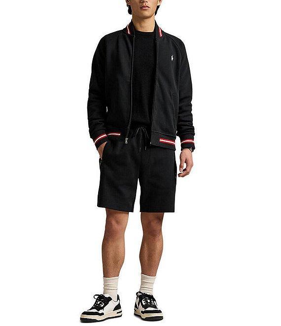 Polo Ralph Lauren Racing Stripe Double-Knit 7.5#double; Inseam Shorts Product Image