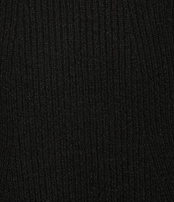Gianni Bini Matilda Wool Blend Knit Ribbed Scoop Neck Bodycon Tank Mini Dress Product Image