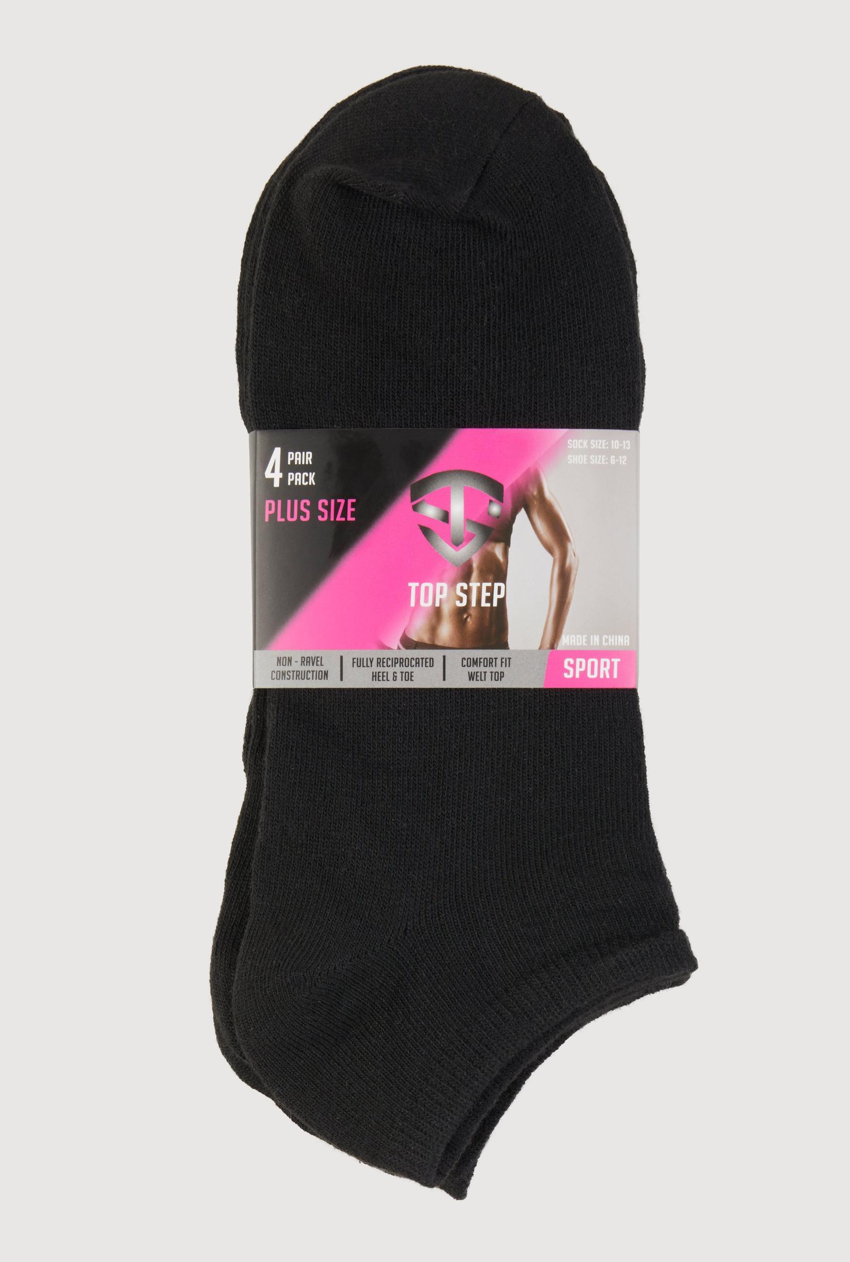 Basic Ankle Socks 4 Pack Size 6-12 Female Product Image