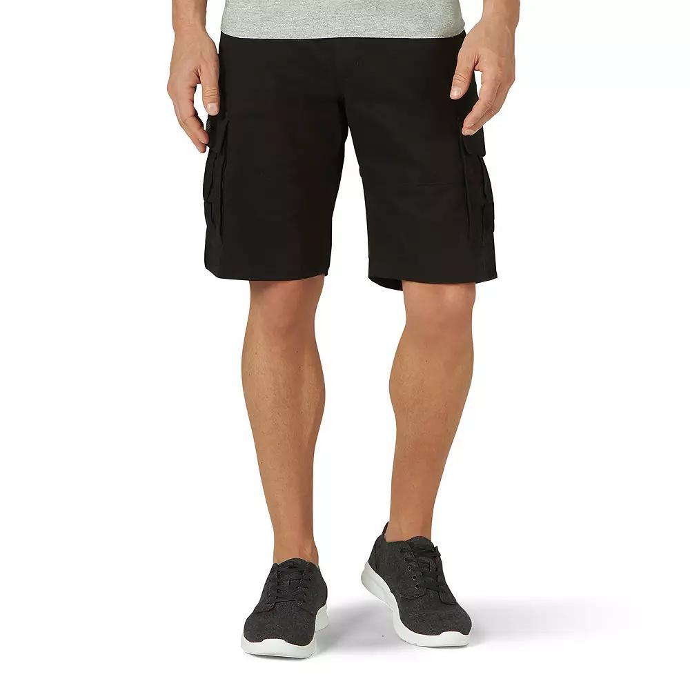 Men's Lee® 11" Extreme Motion Carolina Cargo Shorts, Size: 30, Black Product Image