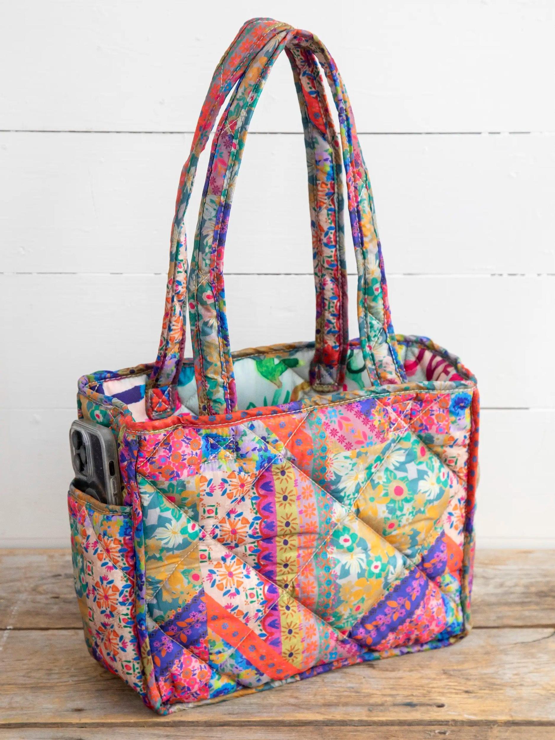 Reversible Puffy Tote Bag - Medium Love Product Image